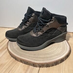 Bzees Hotshot Hiking Boots Womens 7.5 W Comfort Gel Lace Up, Memory Foam Arch